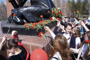  Уфимский городской детский морской центр имени контр-адмирала М.И. Бакаева организовал праздник, посвященный 70-летию Победы.